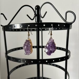 Authentic Amethyst Earrings